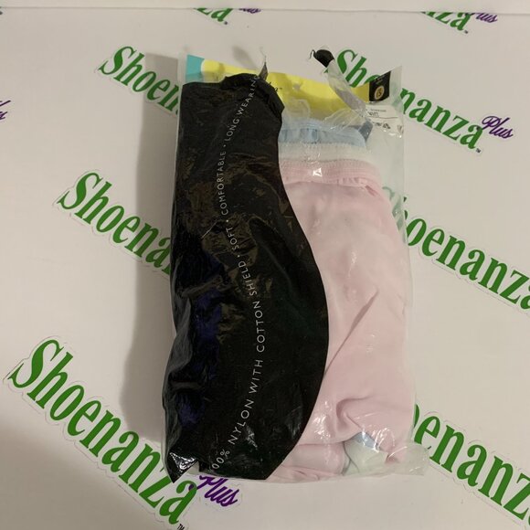 Serenada Brief Panties Underwear Catherines 3 Nylon Pack Plus Size 15 or 5X - Picture 1 of 10